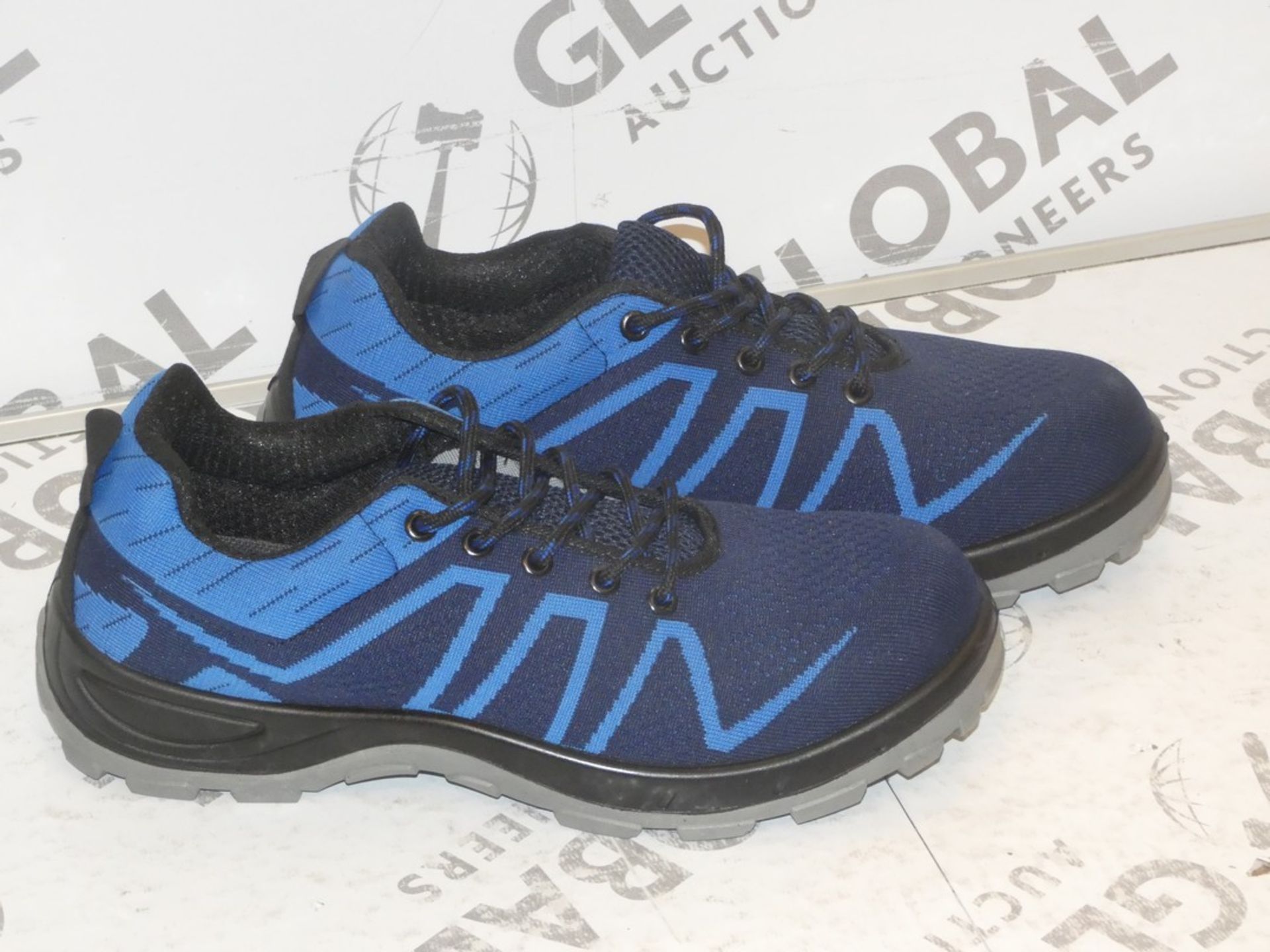 Lot to Contain 2 Brand New Pairs of Easy Safe Steel Toe Cap Safety Trainers in Sizes EU40 and EU44