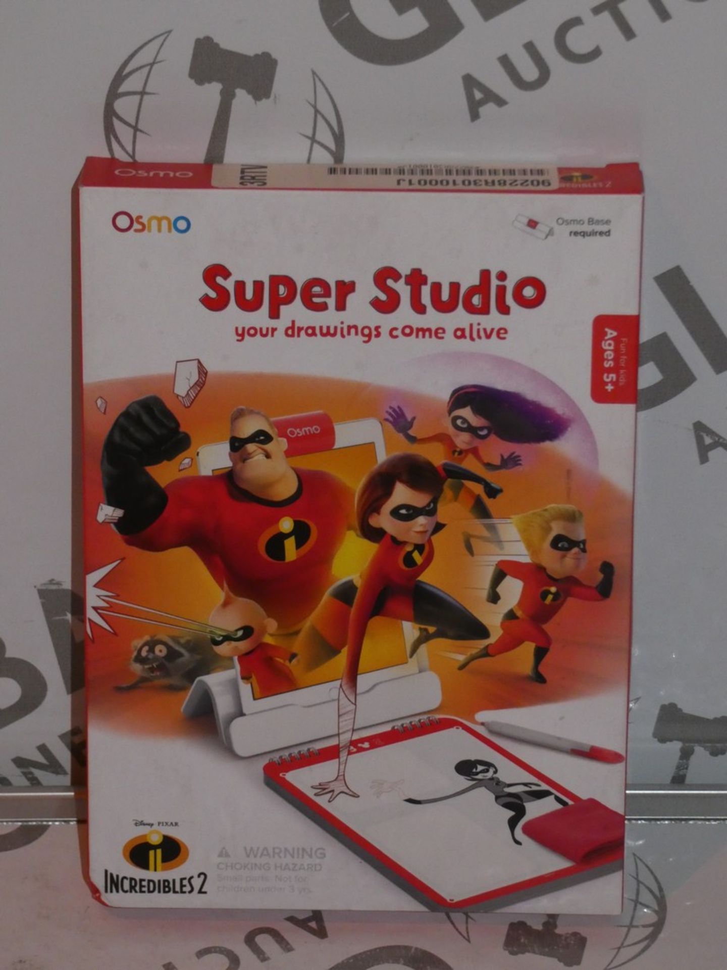 Lot to Contain 6 Boxed Osmo Super Studio Incredibles 2 Game Packs Combined RRP £125