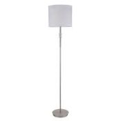 Boxed Maytoni Linkon Nickel Modern Lamp RRP £100 (10053)