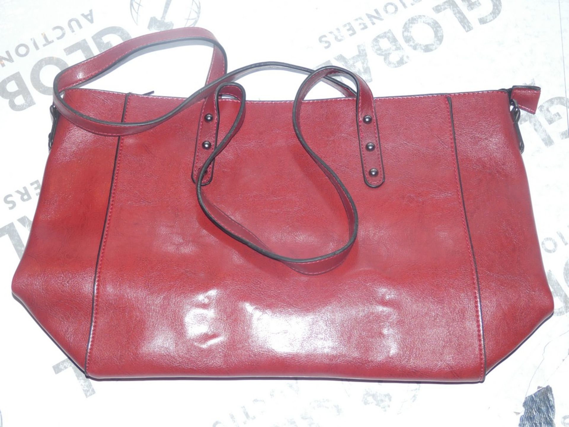 Brand New Women's Coolives Oxblood Red Leather Designer Shoulder Bag RRP £50