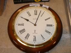 Acctim Radio Controlled Wooden Frame Wall Hanging Clock RRP £60 (73419403)