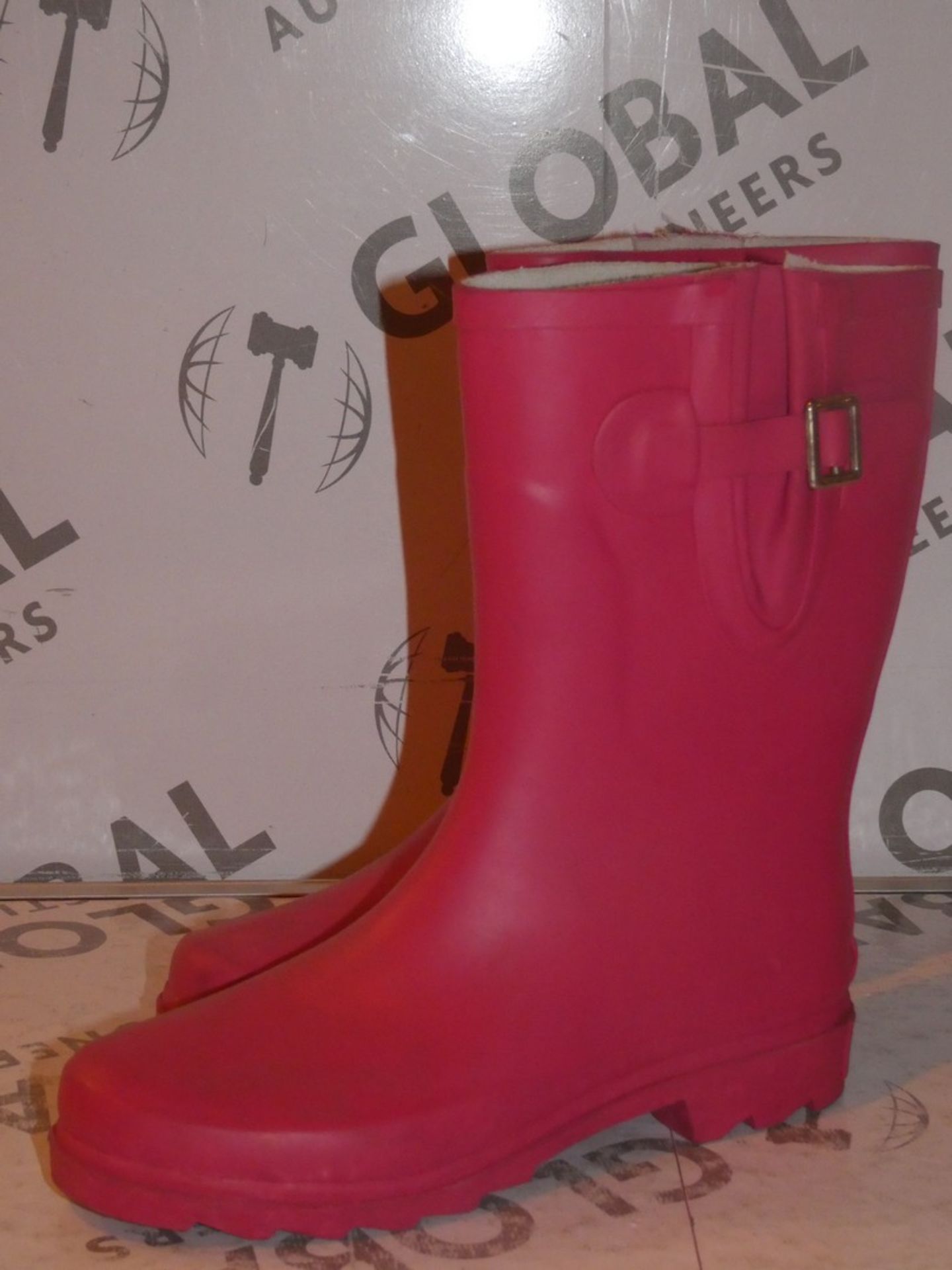Brand New Pair of Oufan Size EU35 Hot Pink Wellingtons Boots