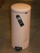 Clay Pink Brabantia New Icon 30L Pedal Bin (VPB1312) RRP £55 (11345)