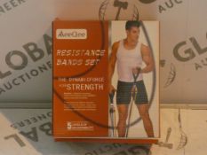 Lot to Contain 5 Boxed Brand New Aeeqee Resistant Band Sets