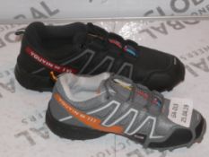 Lot to Contain 2 Assorted Pairs of Brand New Run My Guy YouYin Trainers in Sizes 39 and 45