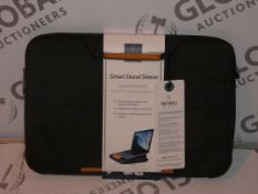 Lot to Contain 7 Wiwu Mini Executive Smart Stand Sleeves for 13.3Inch Macbook Airs and Laptops