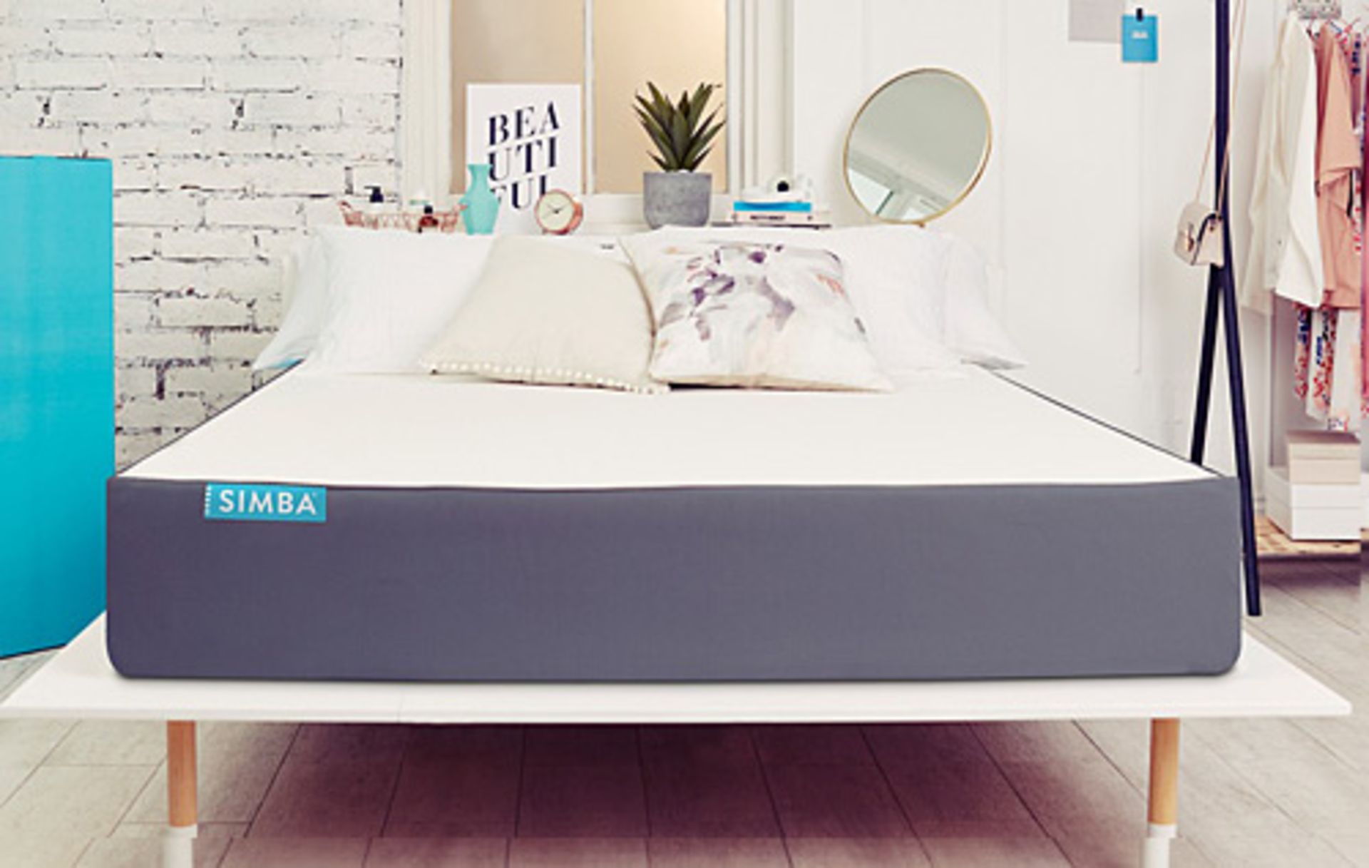 Sourced From John Lewis: 180 x 220cm Super Kingsize Simba Memory Foam Mattress RRP £900 (980963)