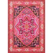 Sourced From Wayfair: 5.3ft x 7.7ft Latitude Vive Pink Area Rug RRP £115 (BURN1129)(11500)