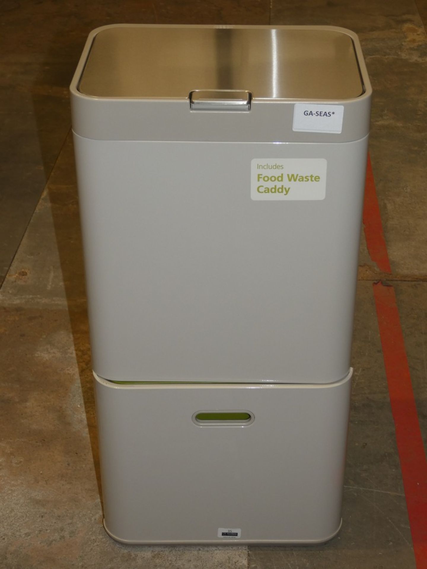 Boxed Joseph Joseph Intelliwaste 60L Totum 60 Waste Recycling Unit RRP £200