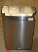 Simple Human Stainless Steel 30L Rectangular Touch Bin RRP £280