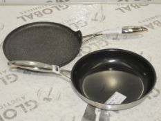 Sourced From John Lewis: Assorted Pans to Include Greenpan and Circulon Combined RRP £100 (