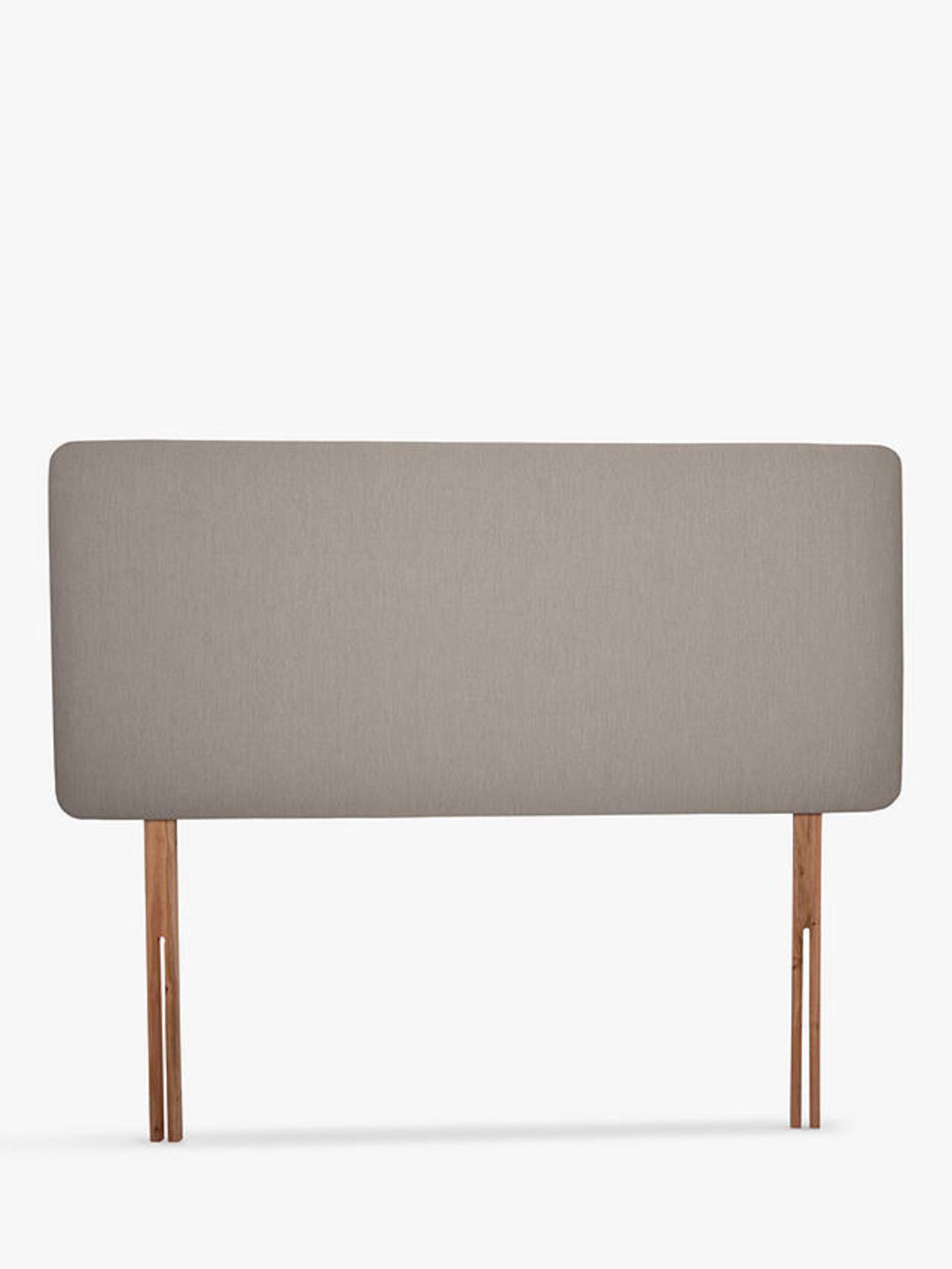 Sourced From John Lewis: Beige Fabric Upholstered Headboard RRP £170 (849165)