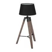 Sourced From Wayfair: Boxed Pacific Lighting Wooden Tripod (Base Only) RRP £95 (When Complete)