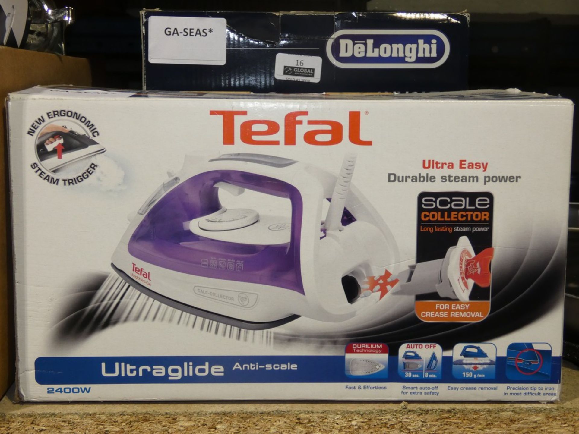 Boxed Tefal Ultra Glide Steam Iron