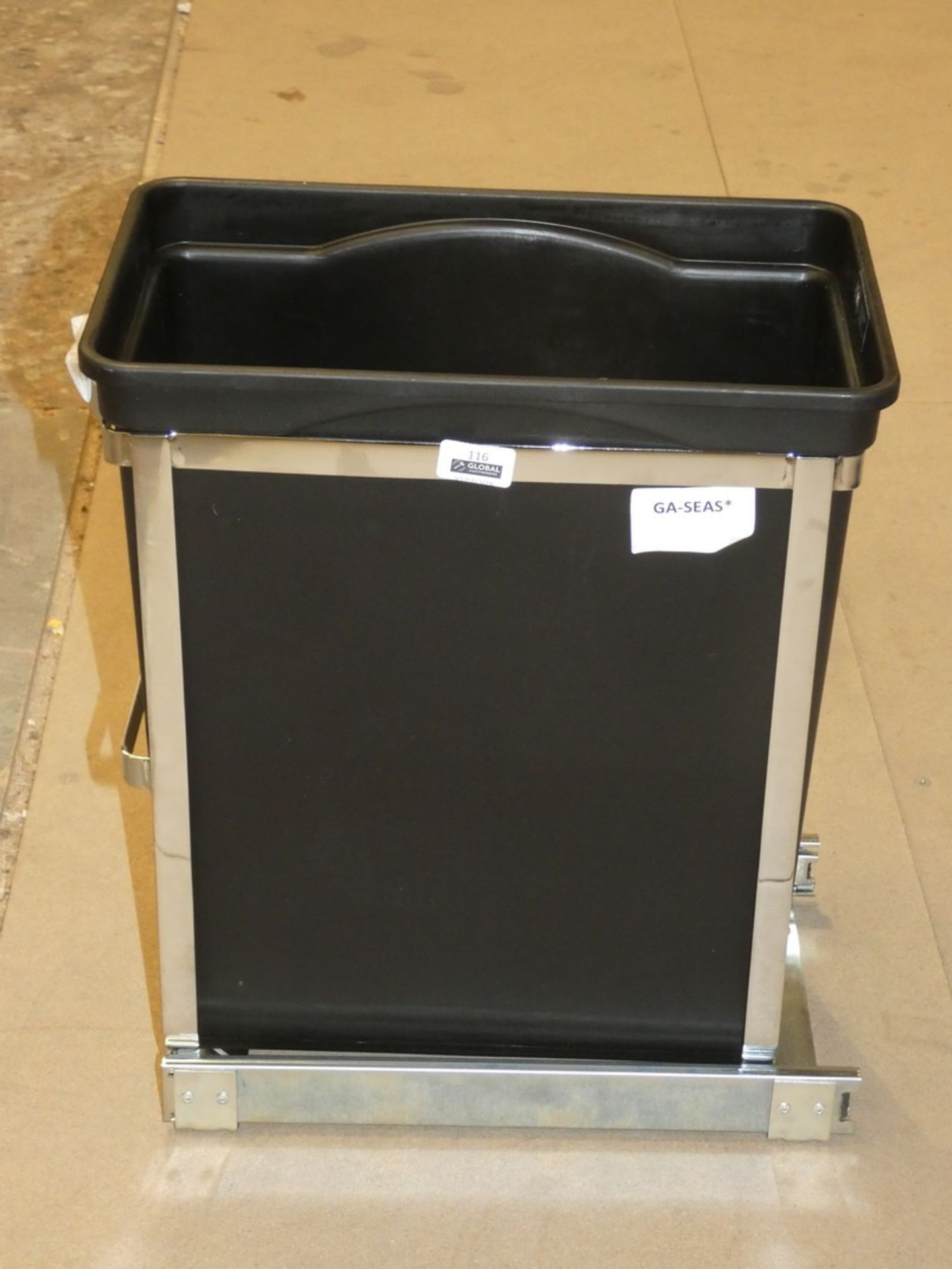 Boxed Simple Human 30L Pull Out Under Cabinet Kitchen Bin RRP £100