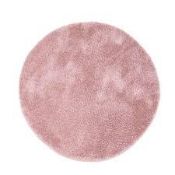 Sourced From Wayfair: Baby Pink Obsession My Carnival Hand Made Shaggy Circle Rug RRP £30