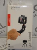 Boxed Joby Gorilla Pod Grip Tight Action Tripod Kit for Iphone RRP £35 Each