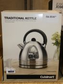 Boxed Cuisinart Stainless Steel 1.5L Rapid Boil Dome Kettle RRP £60