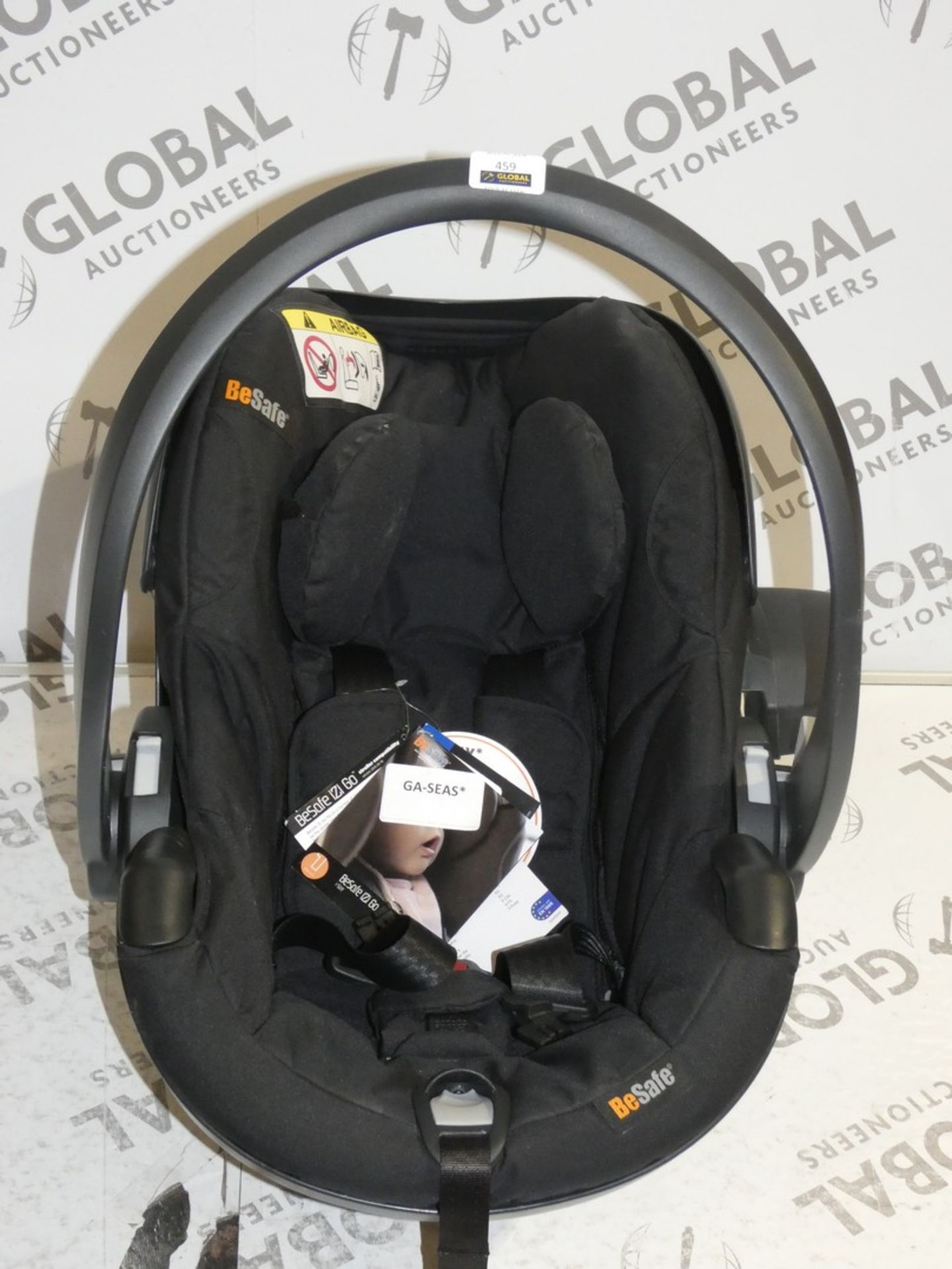 Be Safe New Born In Car Kids Safety Seat RRP £120