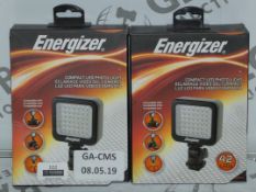 Energiser Compact LED Photo Lights RRP £40 each