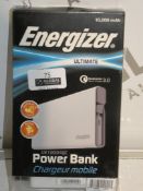 Boxed Energiser Ultimate UE10004QC and UE4001M Sma