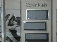 Calvin Kline Reinforced Lockable Jewellery Display Cabinet with Lights RRP £1500