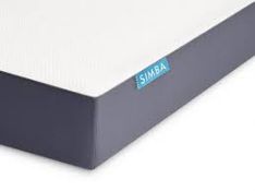 Simba Hybrid 135 x 190cm Double Memory Foam Mattress RRP £600 (980994)