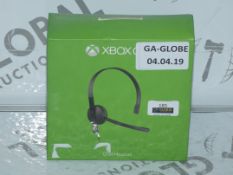 Lot to Contain 5 Boxed Xbox One Chat Headsets with Microphone Combined RRP £125