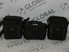 Lot to Contain 3 Lowepro Digital SLR Camera Protective Cases