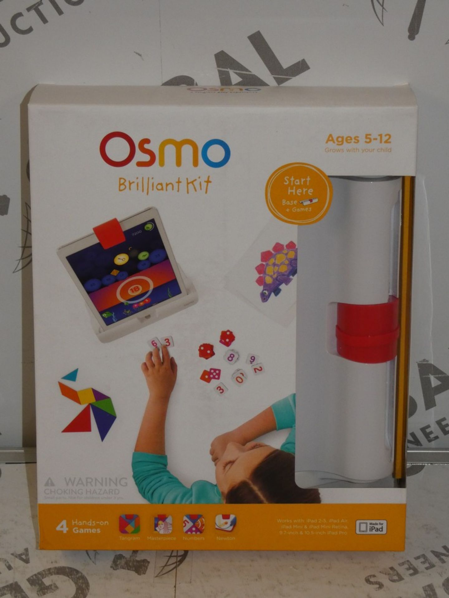 Boxed Osmo Brilliant Kit Ages 5 - 12 Interactive Smart Stand For Ipads RRP £80