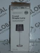 Lot to Contain 3 Boxed Kirkton House Crystal Droplet Lights