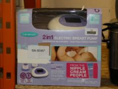 Boxed Lansinoh 2in1 Electric Breast Pump RRP £130