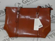 Brand New Womens Coolives Tan Leather Shoulder Bag RRP £50