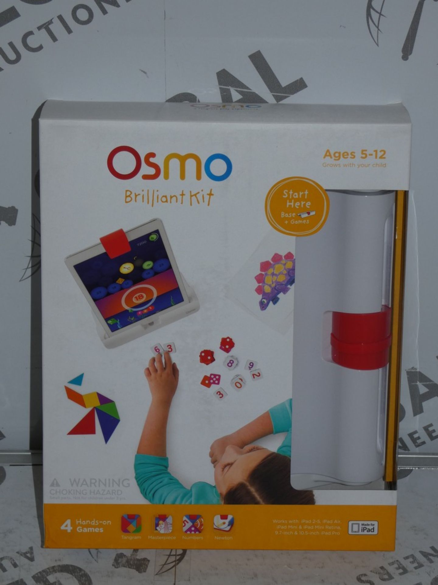 Boxed Osmo Brilliant Kit Ages 5 - 12 Interactive Smart Stand For Ipads RRP £80