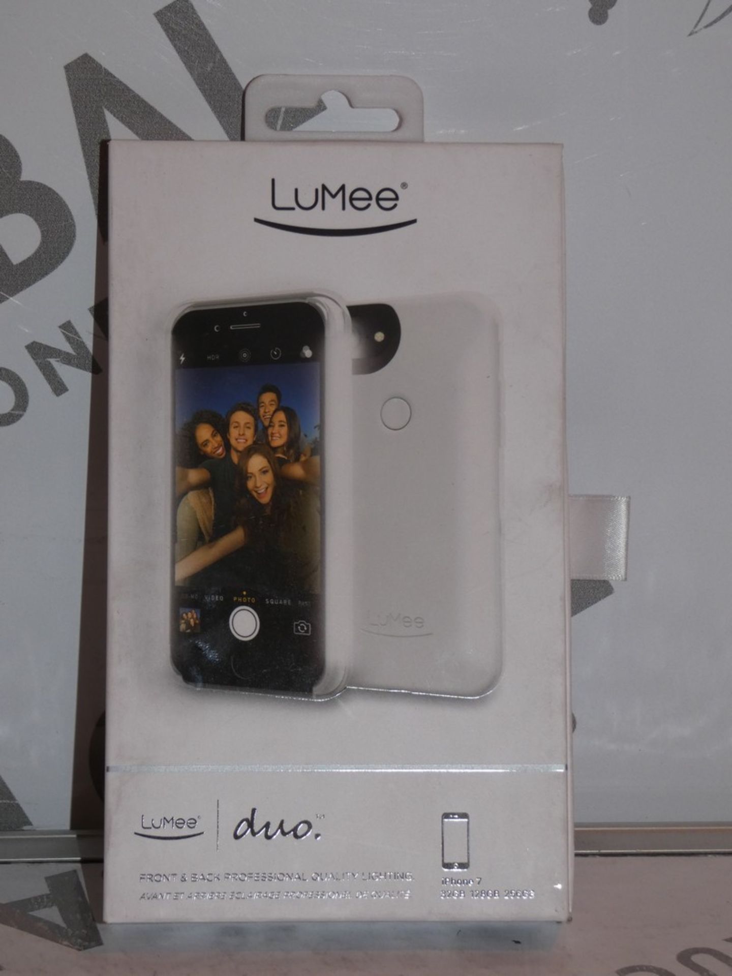 Lot to Contain 2 Lumee Duo Iphone 7 Professional Quality Lighting Phone Cases Combined RRP £150