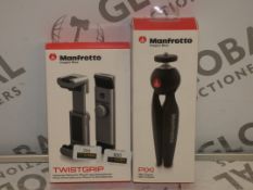 Manfrotto 2 Piece Universal Camera and Phone Acces