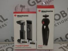 Manfrotto 2 Piece Universal Camera and Phone Acces