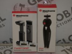 Manfrotto 2 Piece Universal Camera and Phone Acces