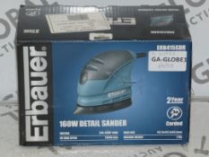 Boxed Erbauer 160W Detail Sander RRP £30 (69658)(312932)