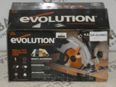 Boxed Evolution CCSL185 185mm TCT Circular Saw RRP £80 (764FJ)(312932)