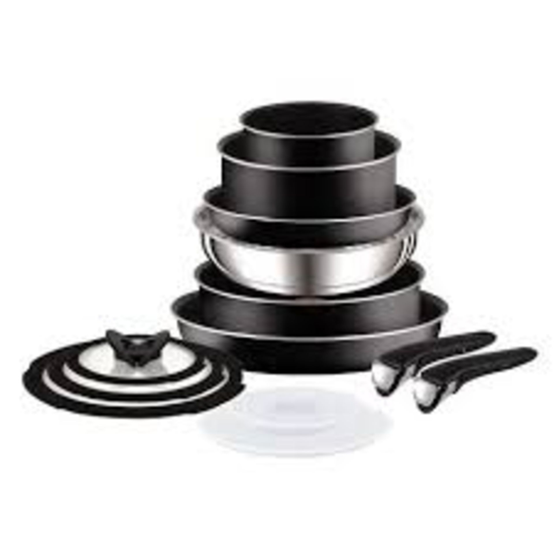 Boxed Tefal Ingenio Induction Pan Set RRP £135