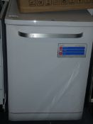 Sharp QW-DX41F47W Double AA Rated Under Counter Dishwasher in White