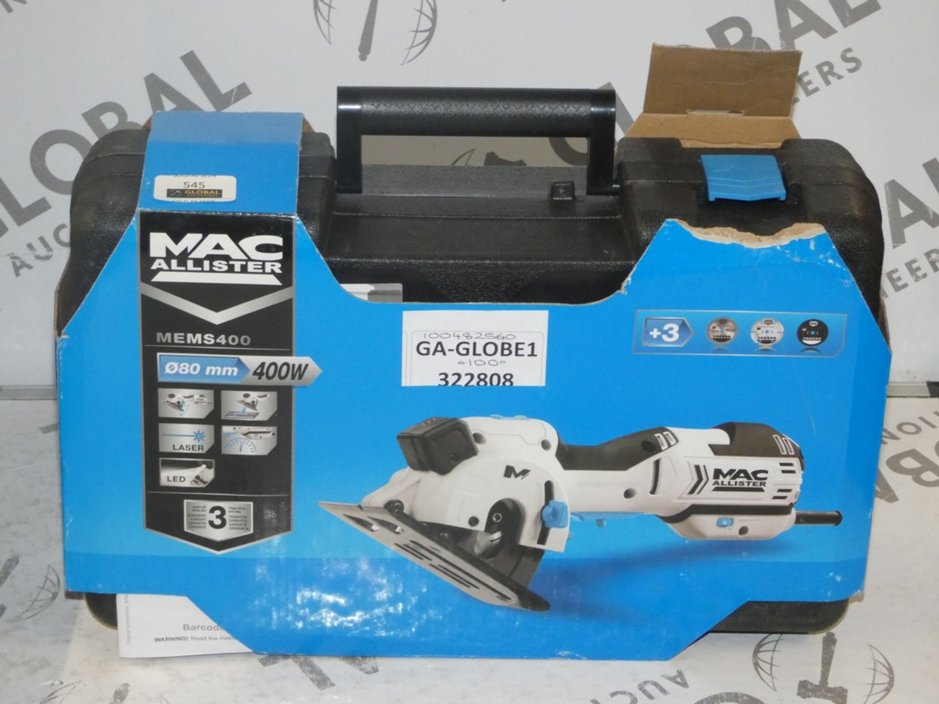 McAllistair 400W Saw RRP £100 (100482560)