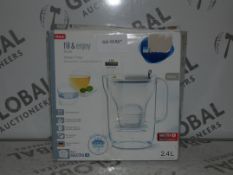 Boxed Britta 2.4ltr Capacity Water Filter Jugs