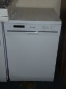 Sharp QW-G472W Under Counter Freestanding Dishwasher in White