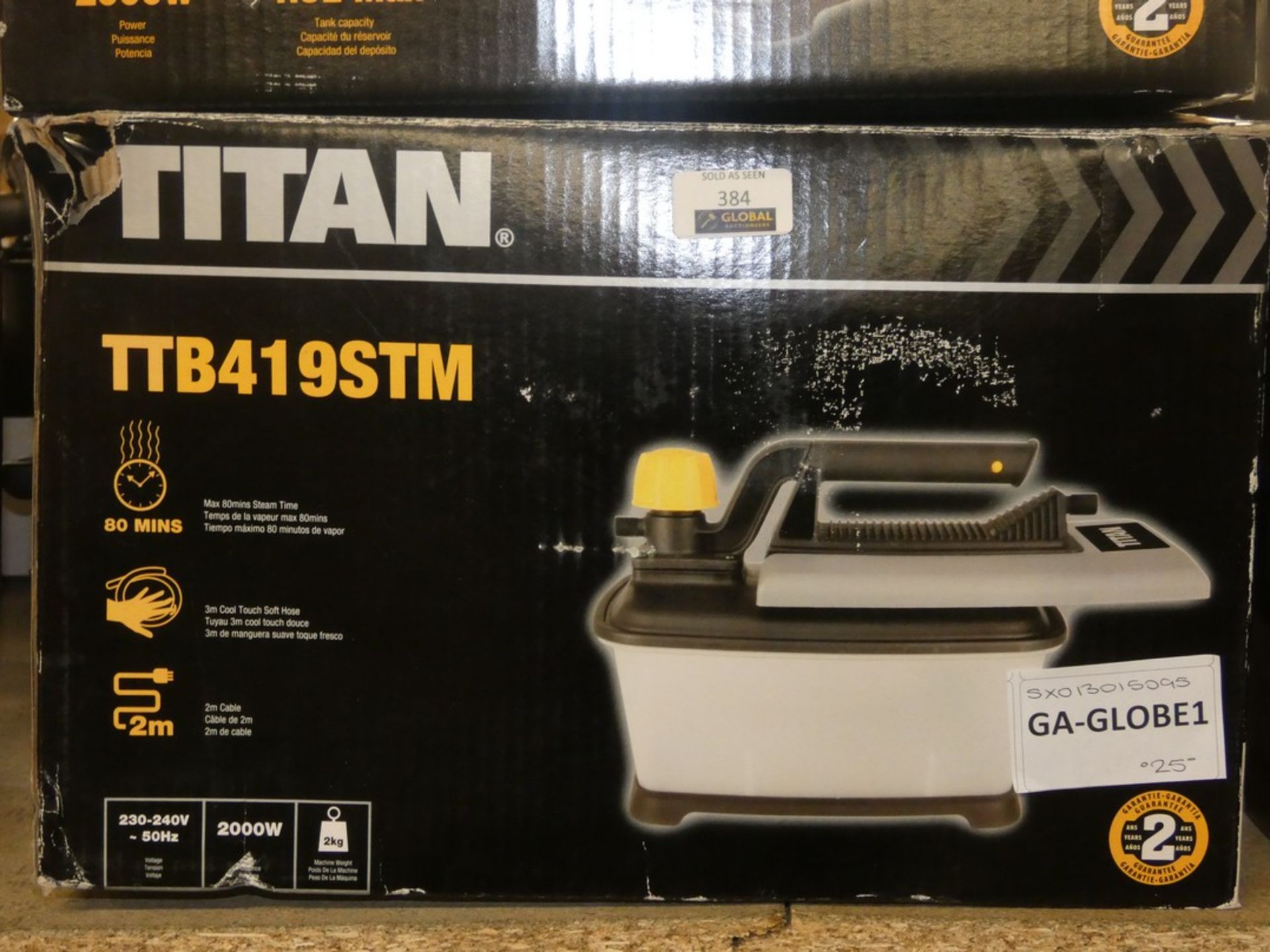 Titan TTB419STM Wallpaper Strippers RRP £25 Each (SX013015095)(SX013020425)