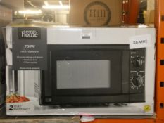 Boxed 700W Microwave Black Countertop