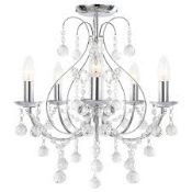 Boxed Assorted Lighting Items from The Home Collection to Include a Romy Pendant Light and a