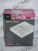 Easy Home Electrically Heated Throws RRP£50 each