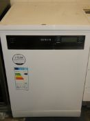 Servis DN861039W Digital Display Dishwasher in White